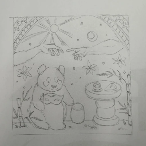 中意融合纹样手稿二